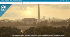 Desktop Screenshot of internationalconservation.org